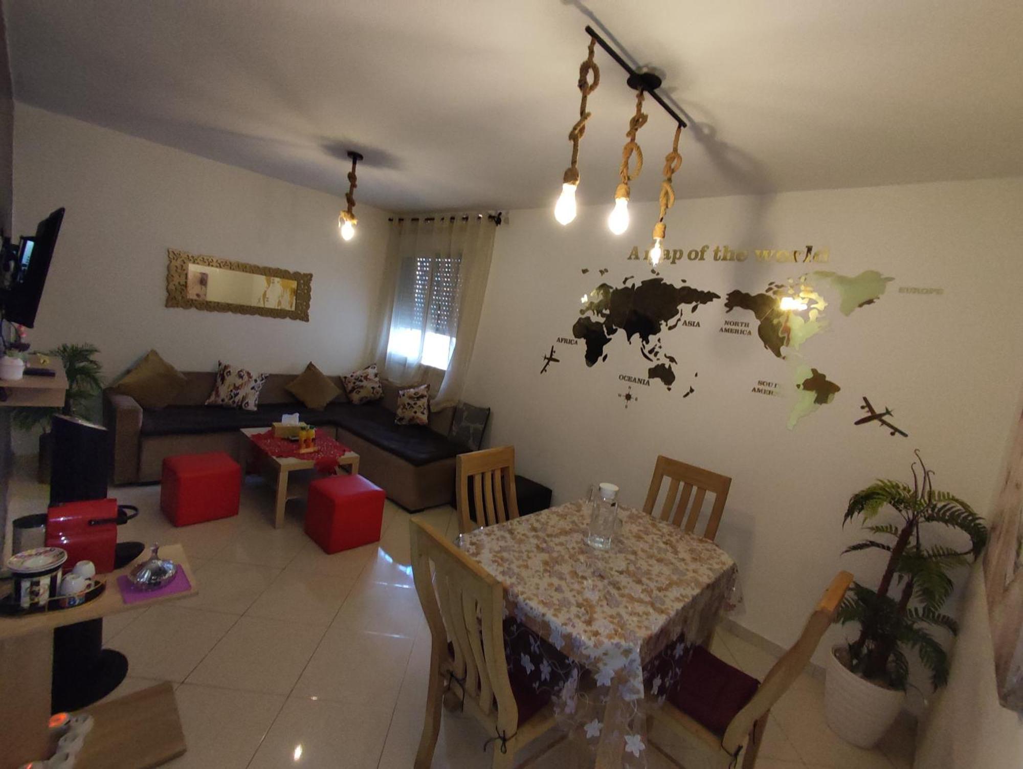 Beautiful Ground-Floor Apartment With Portable Air Conditioning, Parking, And Free Wi-Fi Casablanca Exterior foto